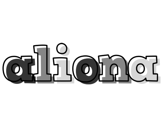 Aliona night logo