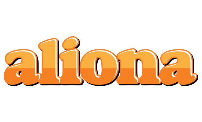 Aliona orange logo