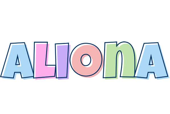 Aliona pastel logo
