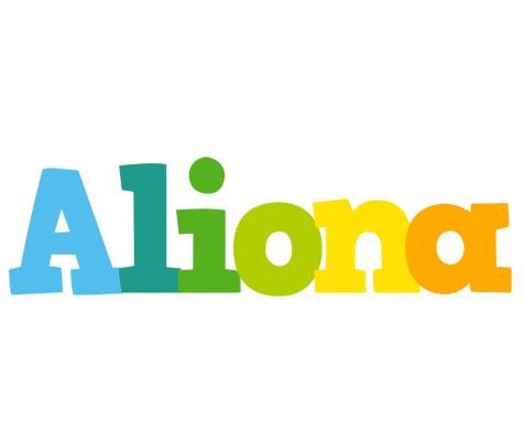 Aliona rainbows logo