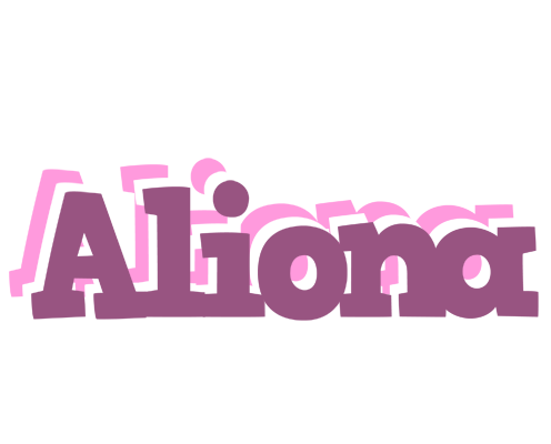 Aliona relaxing logo