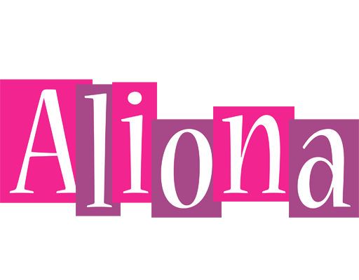 Aliona whine logo