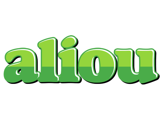 Aliou apple logo