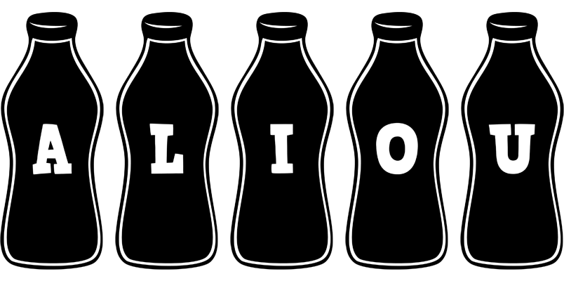 Aliou bottle logo