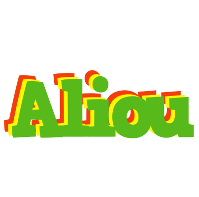 Aliou crocodile logo