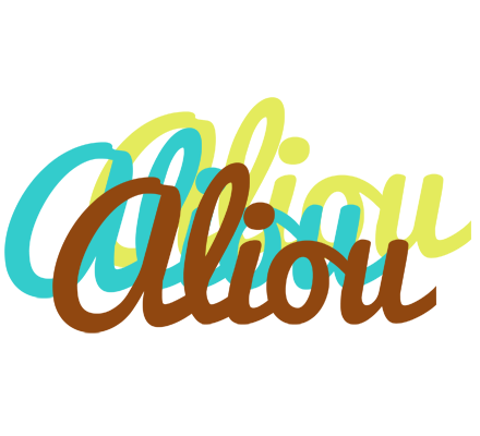 Aliou cupcake logo