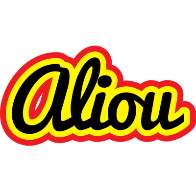 Aliou flaming logo