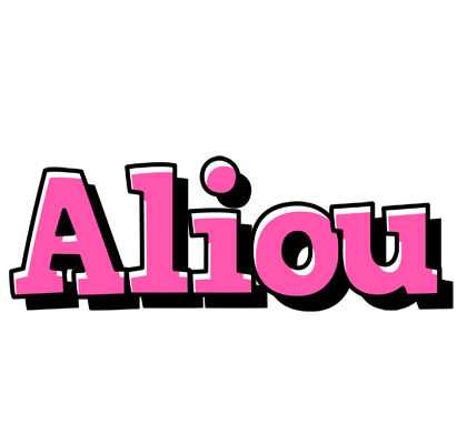 Aliou girlish logo