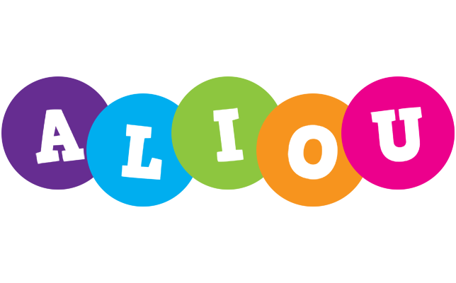 Aliou happy logo