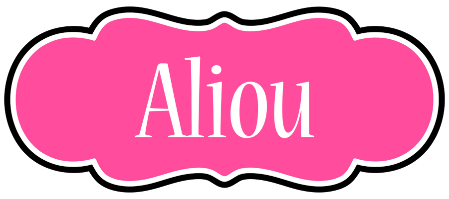 Aliou invitation logo
