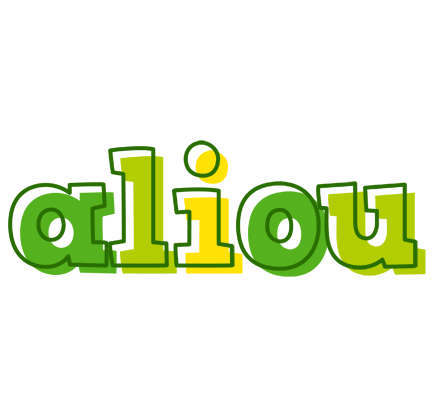Aliou juice logo