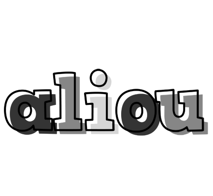 Aliou night logo