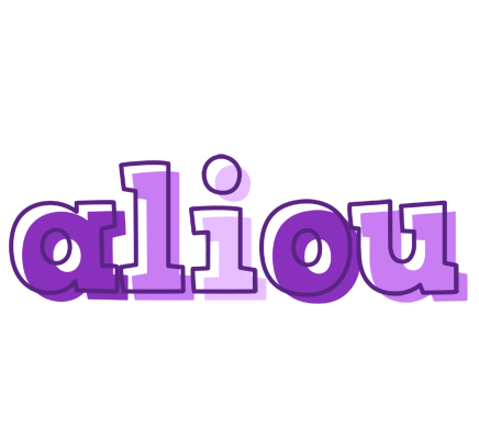 Aliou sensual logo