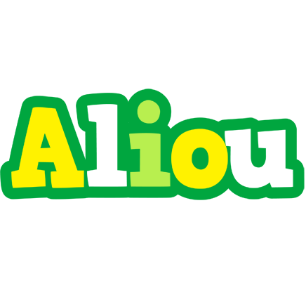 Aliou soccer logo