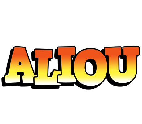 Aliou sunset logo