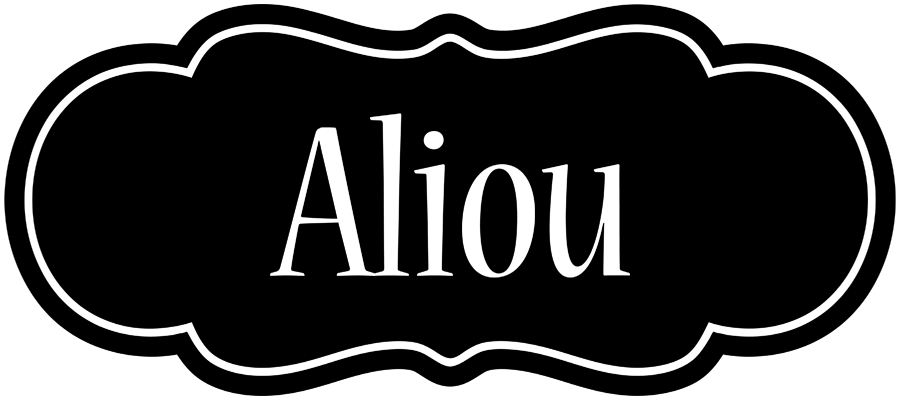 Aliou welcome logo
