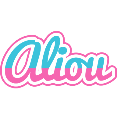 Aliou woman logo