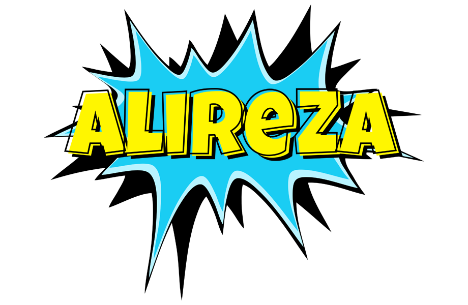 Alireza amazing logo