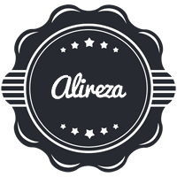 Alireza badge logo