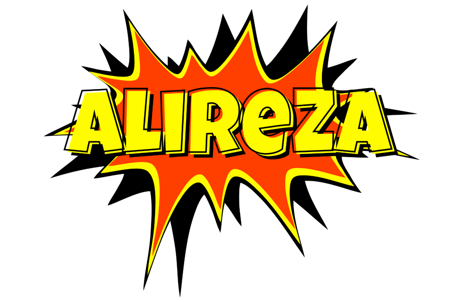Alireza bazinga logo