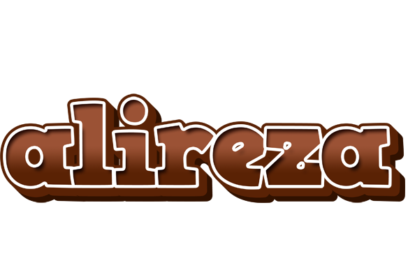 Alireza brownie logo