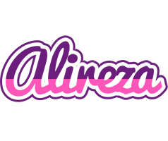 Alireza cheerful logo