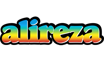 Alireza color logo