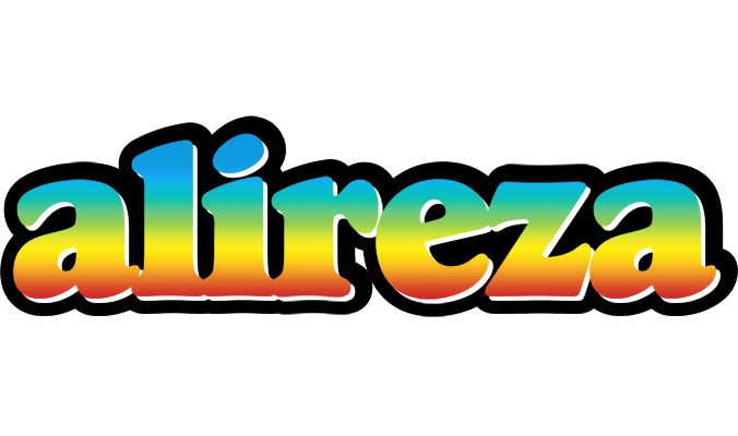 Alireza color logo