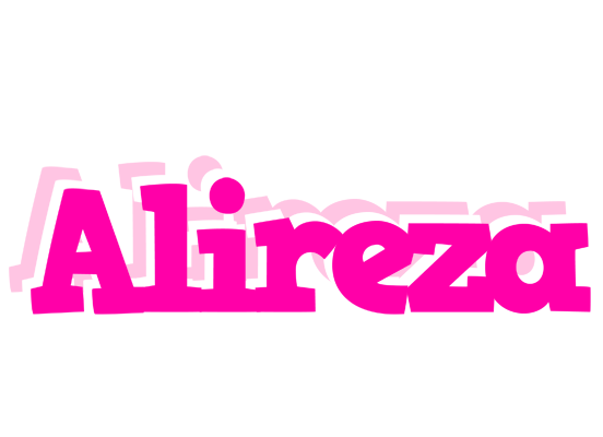 Alireza dancing logo