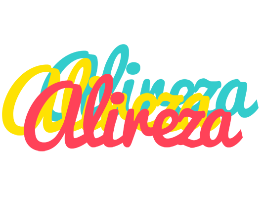 Alireza disco logo