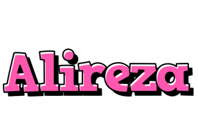 Alireza girlish logo