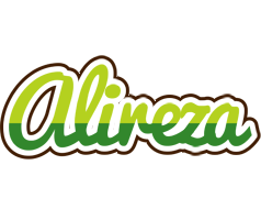 Alireza golfing logo
