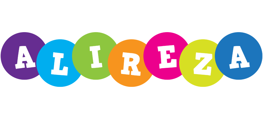 Alireza happy logo