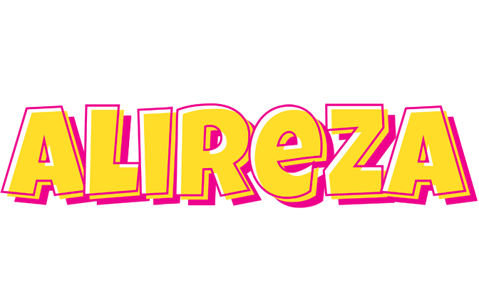 Alireza kaboom logo