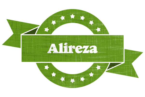 Alireza natural logo