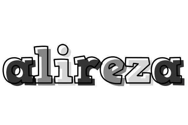 Alireza night logo