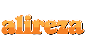 Alireza orange logo