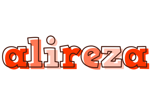 Alireza paint logo