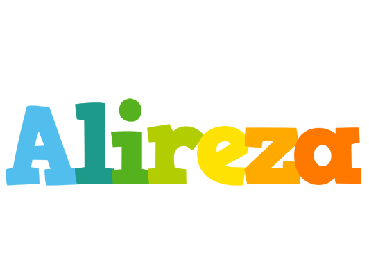 Alireza rainbows logo