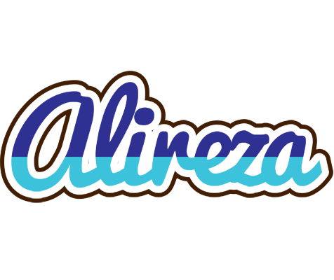 Alireza raining logo