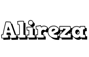 Alireza snowing logo