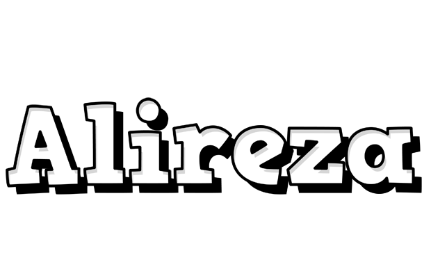 Alireza snowing logo