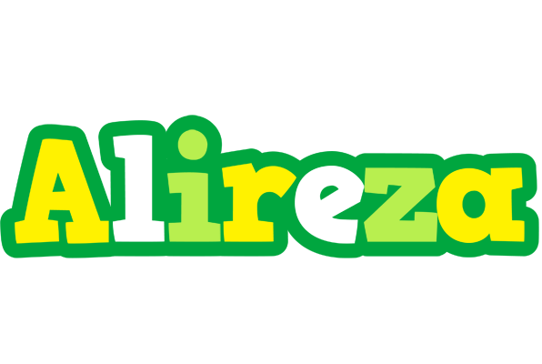 Alireza soccer logo