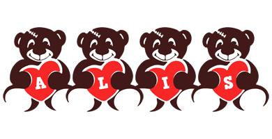 Alis bear logo