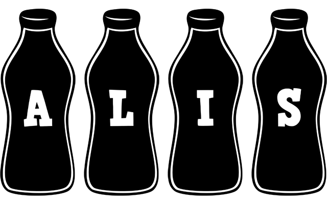 Alis bottle logo