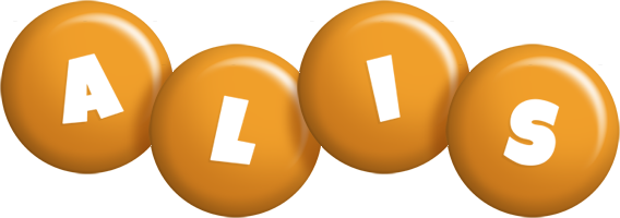 Alis candy-orange logo