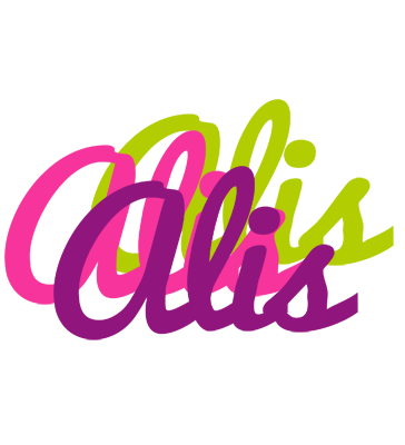 Alis flowers logo
