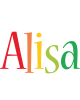 Alisa birthday logo