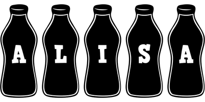 Alisa bottle logo