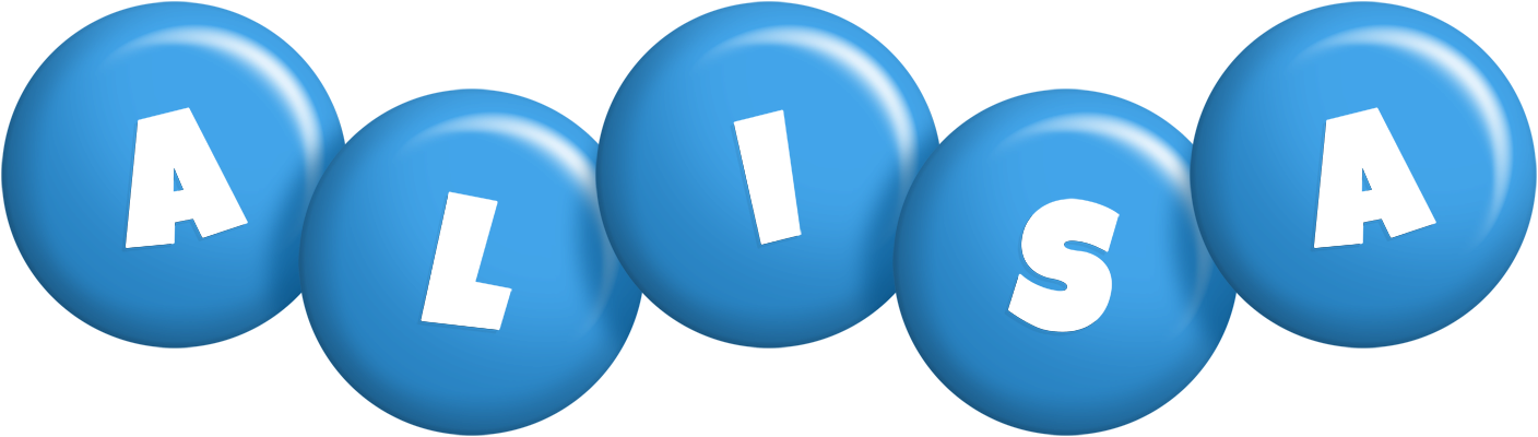 Alisa candy-blue logo